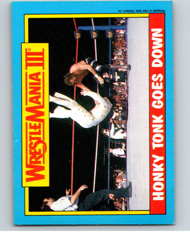 1987 O-Pee-Chee WWF #52 Jake Roberts/Honky Tonk Man V69594 Image 1