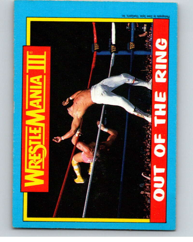 1987 O-Pee-Chee WWF #55 Ricky Steamboat/Randy Savage V69222 Image 1