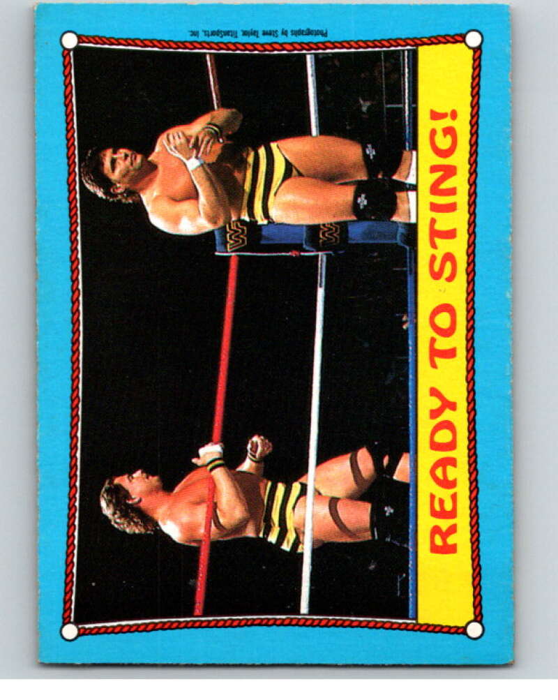 1987 O-Pee-Chee WWF #62 Killer Bees V69262 Image 1