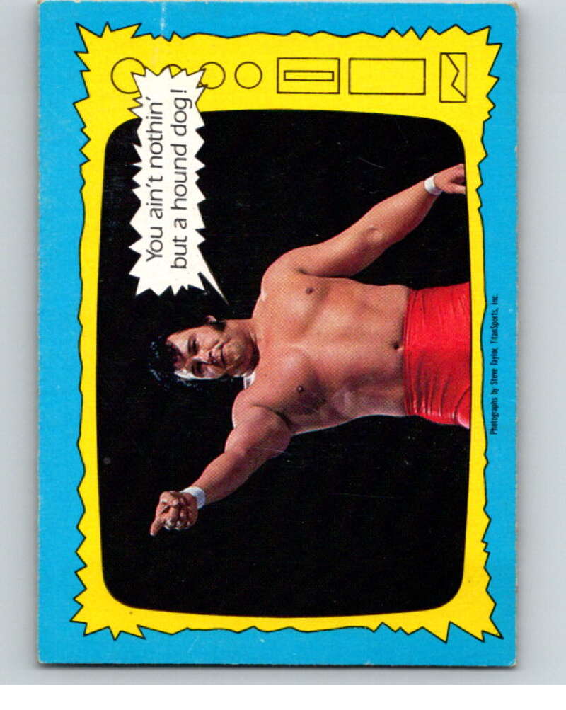 1987 O-Pee-Chee WWF #73 Honky Tonk Man V69624 Image 1