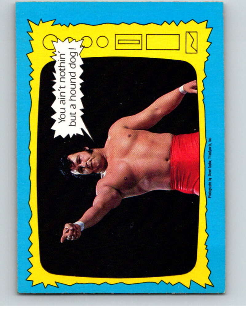 1987 O-Pee-Chee WWF #73 Honky Tonk Man V69631 Image 1