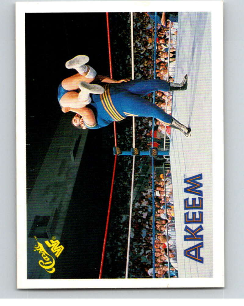 1990 Classic WWF #78 Akeem V69680 Image 1