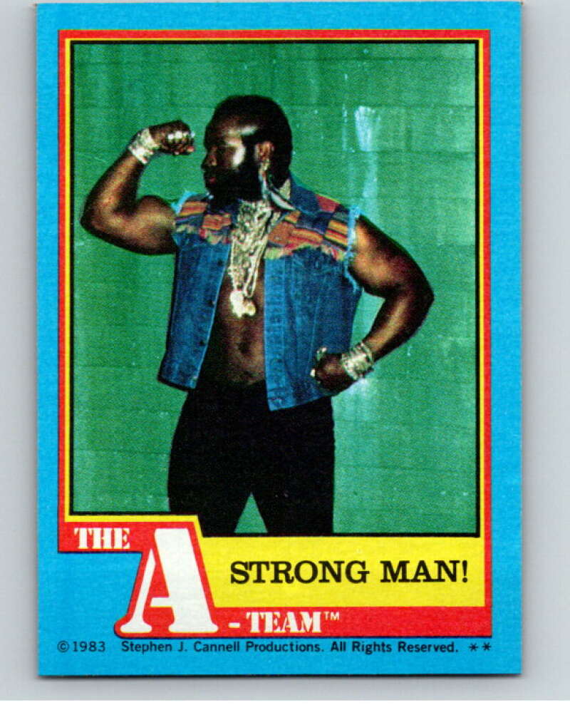 1983 Topps A-Team #12 Strong Man V69766 Image 1