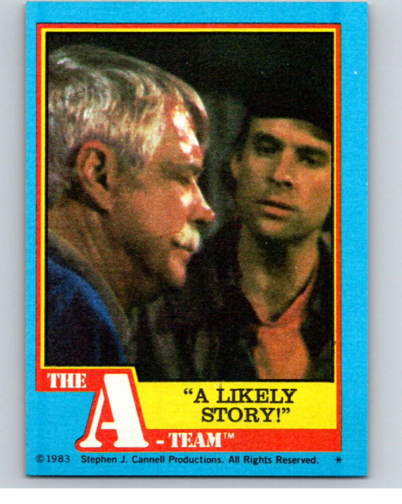 1983 Topps A-Team #15 In Disguise V69768 Image 1