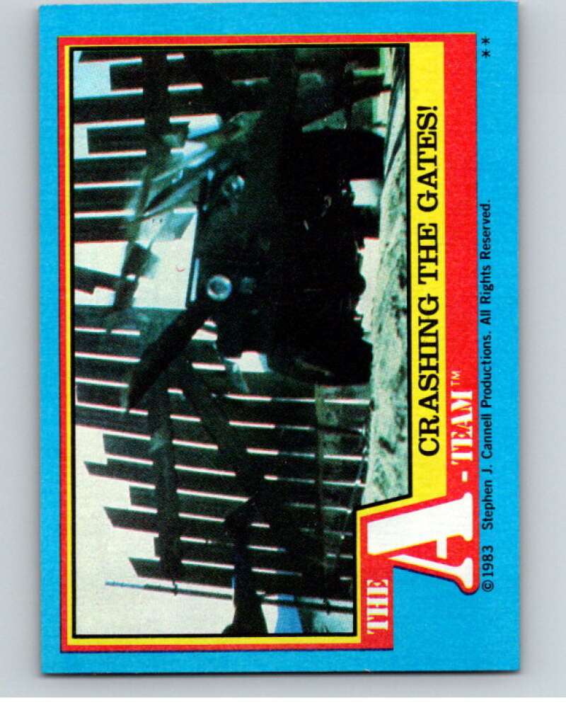 1983 Topps A-Team #50 Crashing the Gates V69798 Image 1