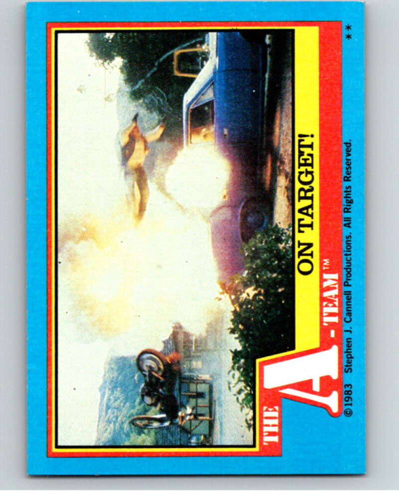 1983 Topps A-Team #58 On Target V69806 Image 1