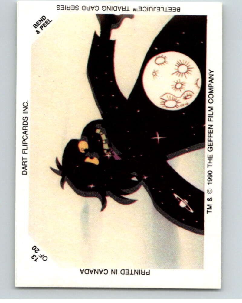 1990 Beetlejuice Glow-in-the-Dark Stickers #13 Beetlejuice V69821 Image 1