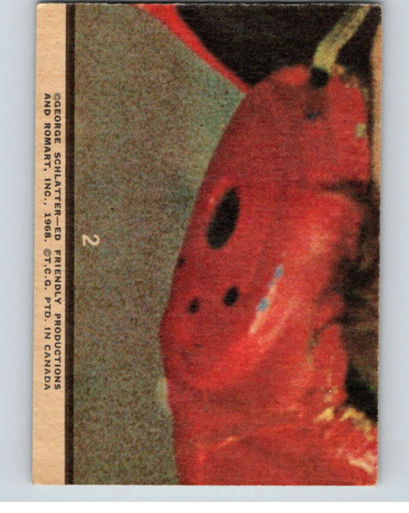 1968 Topps Rowan and Martin's Laugh-In #2 I ate some.. V69825 Image 2