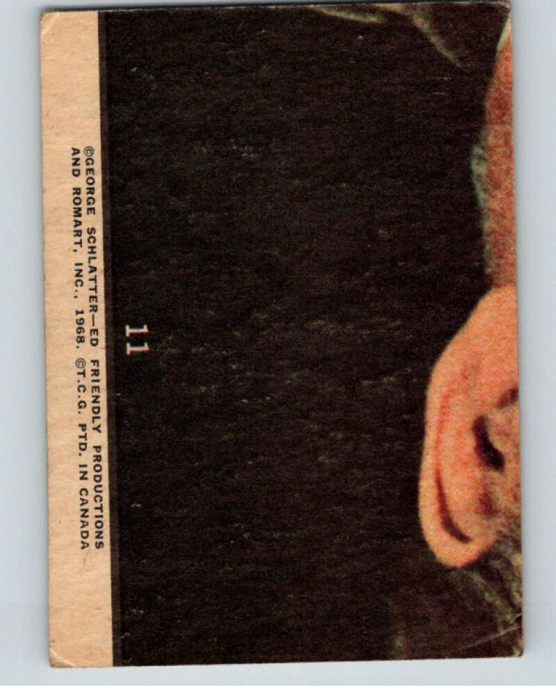 1968 Topps Rowan and Martin's Laugh-In #11 O.K. Who's.. V69839 Image 2
