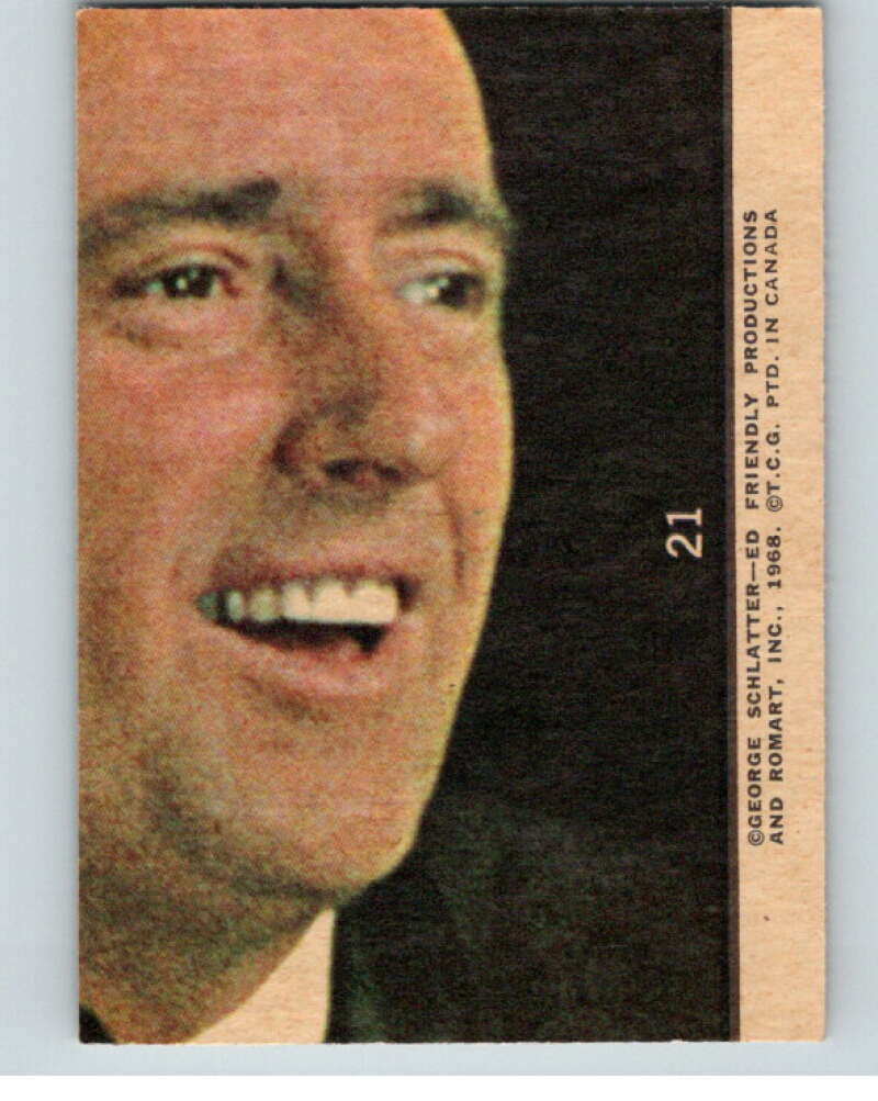 1968 Topps Rowan and Martin's Laugh-In #21 I predict.. V69859 Image 2