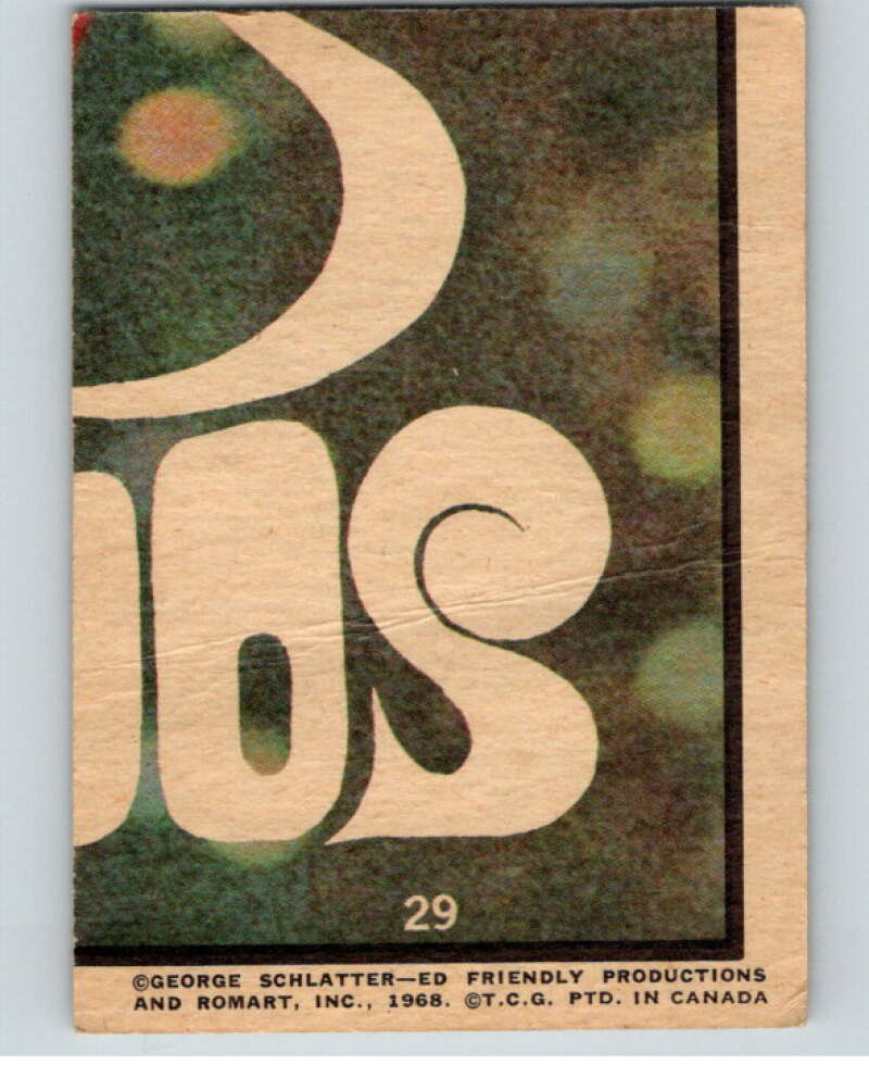 1968 Topps Rowan and Martin's Laugh-In #29 You really.. V69874 Image 2