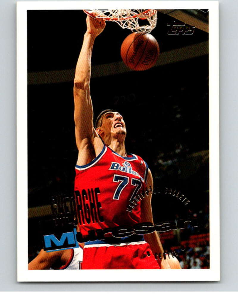 1995-96 Topps NBA #36 Gheorghe Muresan Washington Bullets V70028 Image 1