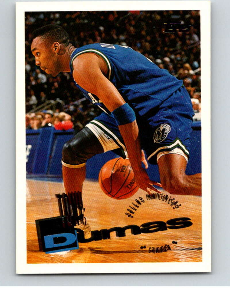 1995-96 Topps NBA #38 Tony Dumas Dallas Mavericks V70032 Image 1