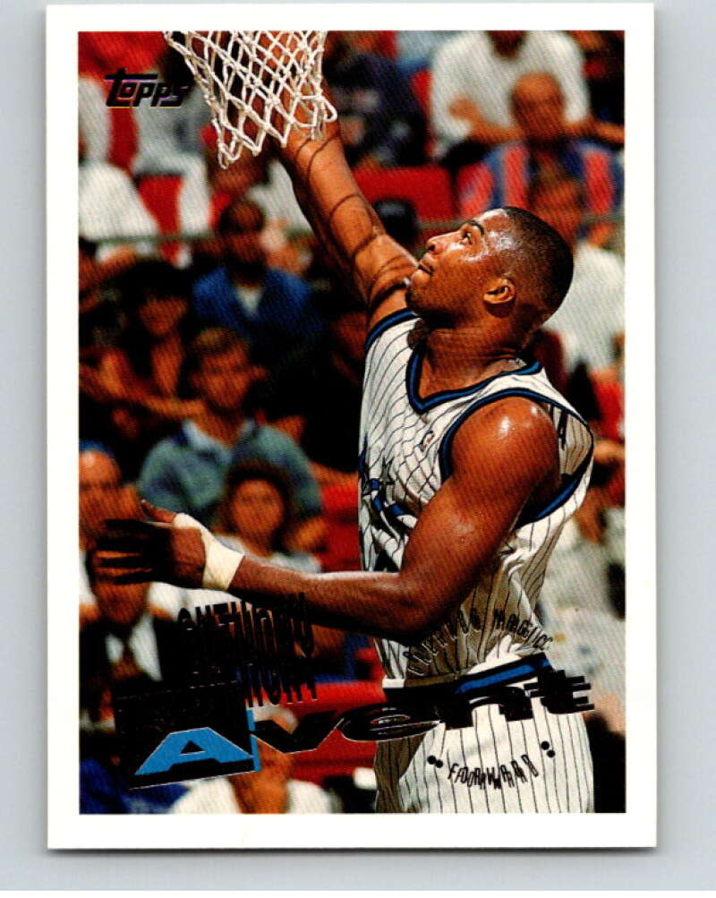 1995-96 Topps NBA #59 Anthony Avent Orlando Magic V70062 Image 1