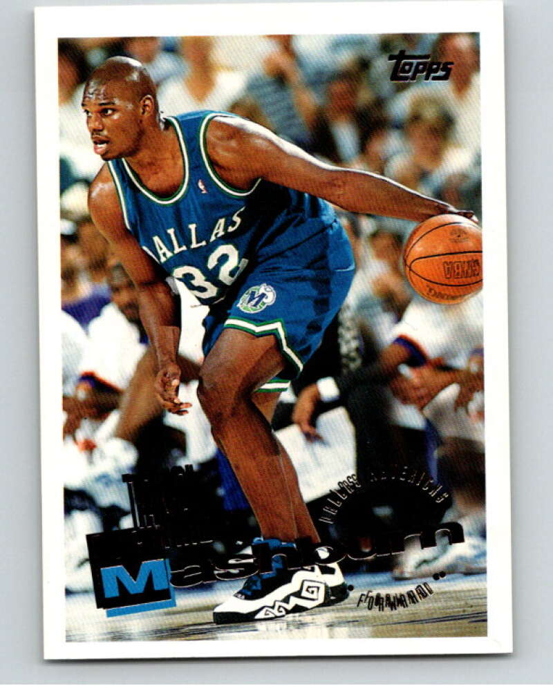 1995-96 Topps NBA #60 Jamal Mashburn Dallas Mavericks V70063 Image 1