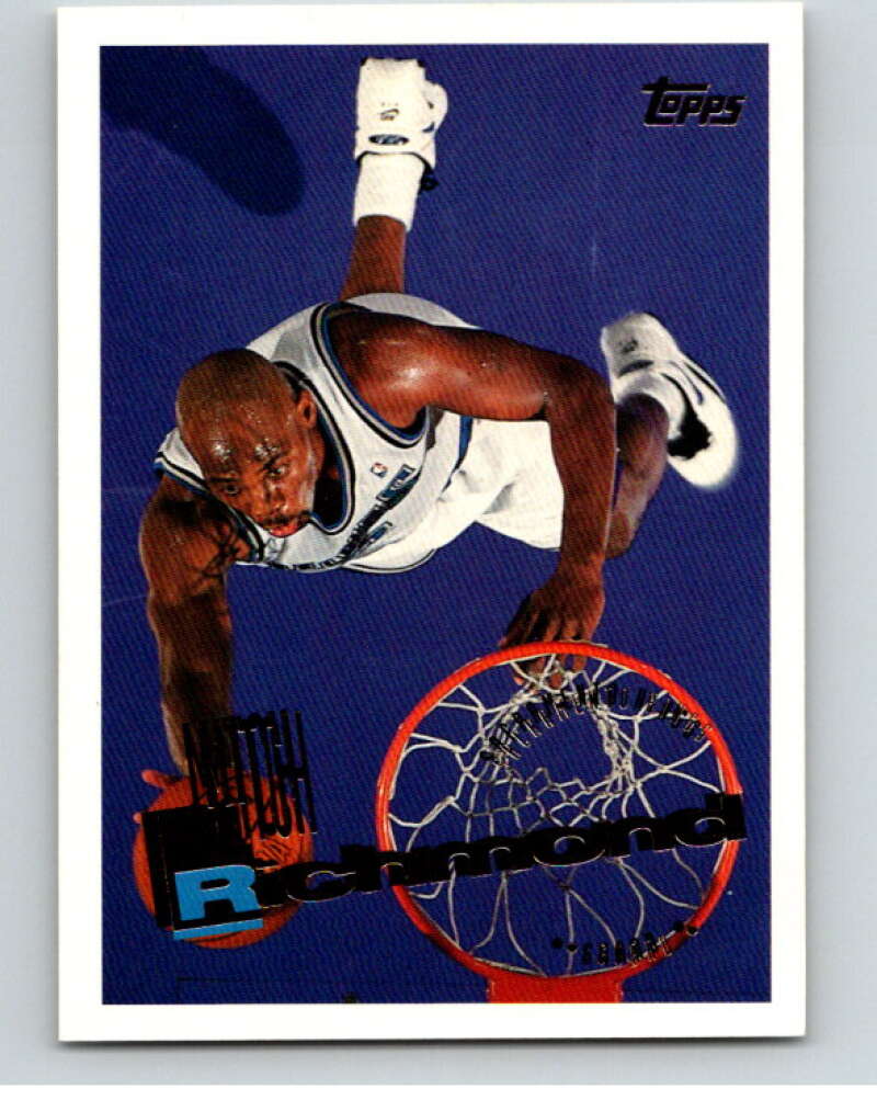 1995-96 Topps NBA #65 Mitch Richmond Sacramento Kings V70074 Image 1