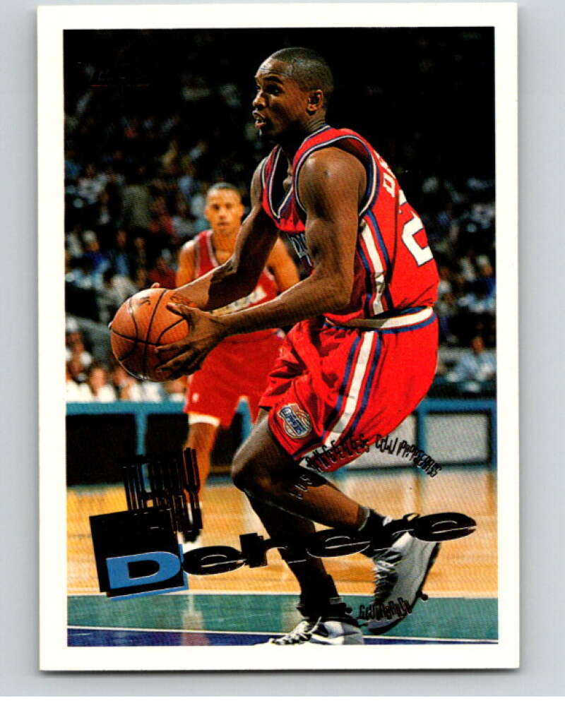 1995-96 Topps NBA #96 Terry Dehere Los Angeles Clippers V70134 Image 1