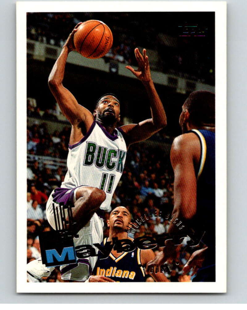1995-96 Topps NBA #106 Lee Mayberry Milwaukee Bucks V70147 Image 1