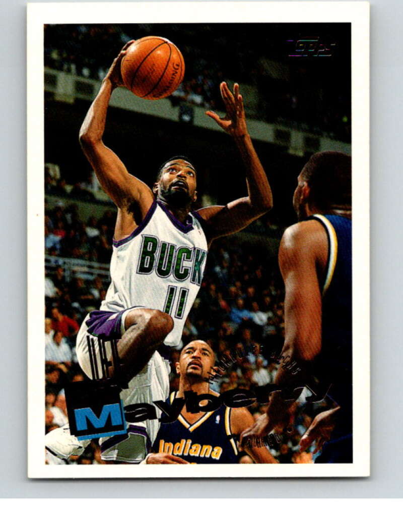 1995-96 Topps NBA #106 Lee Mayberry Milwaukee Bucks V70148 Image 1