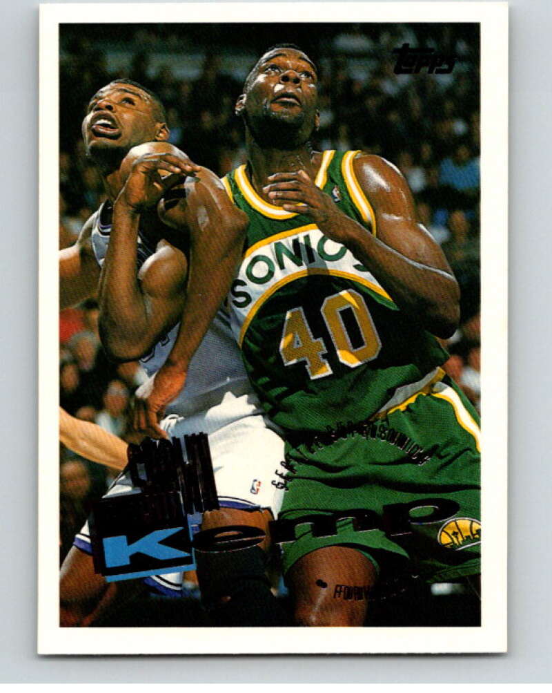 1995-96 Topps NBA #110 Shawn Kemp Seattle SuperSonics V70153 Image 1