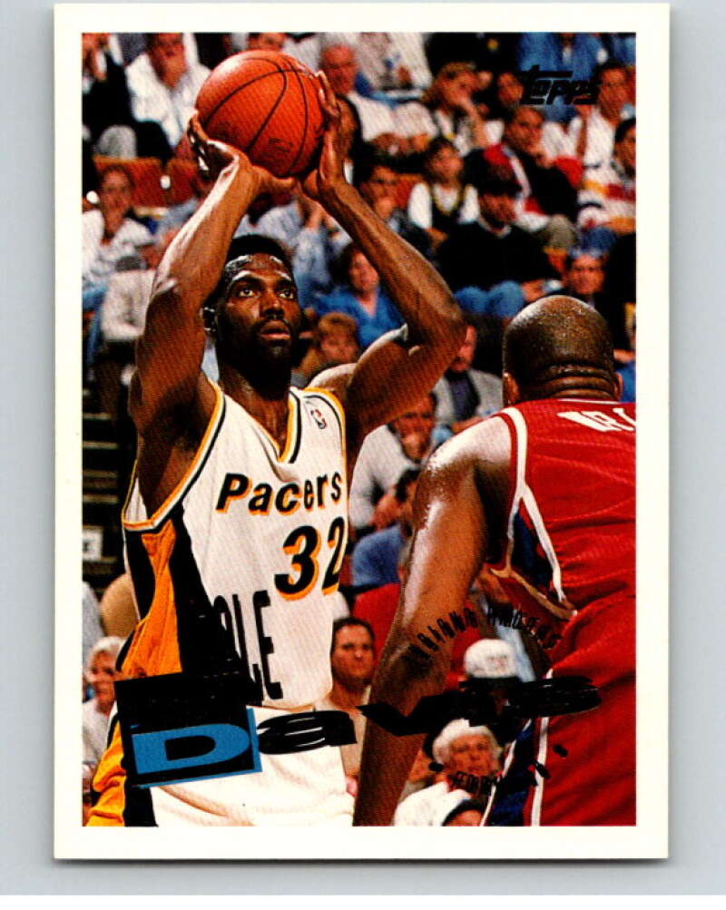 1995-96 Topps NBA #117 Dale Davis Indiana Pacers V70178 Image 1