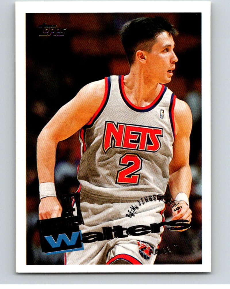 1995-96 Topps NBA #119 Rex Walters New Jersey Nets V70180 Image 1
