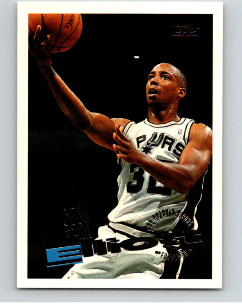 1995-96 Topps NBA #122 Sean Elliott San Antonio Spurs V70185 Image 1