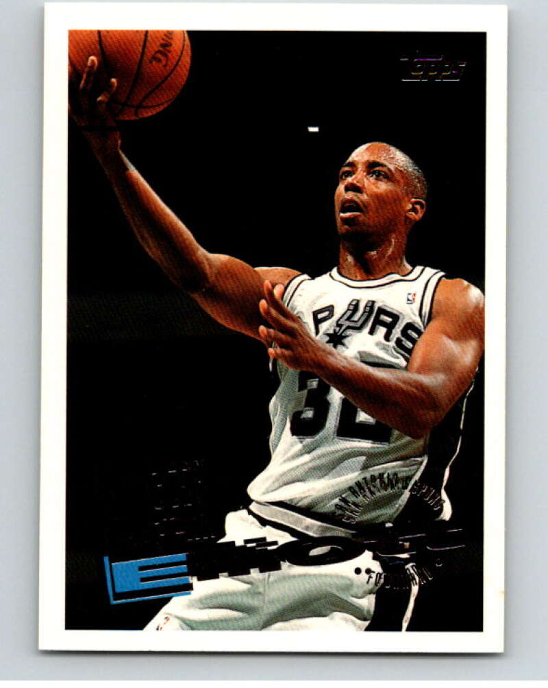 1995-96 Topps NBA #122 Sean Elliott San Antonio Spurs V70186 Image 1
