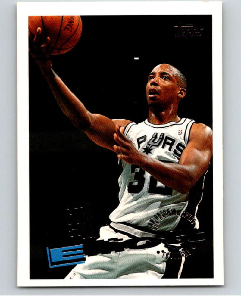 1995-96 Topps NBA #122 Sean Elliott San Antonio Spurs V70187 Image 1