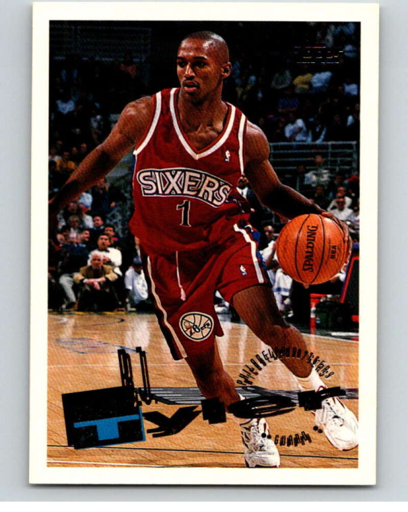 1995-96 Topps NBA #123 B.J. Tyler Philadelphia 76ers V70188 Image 1