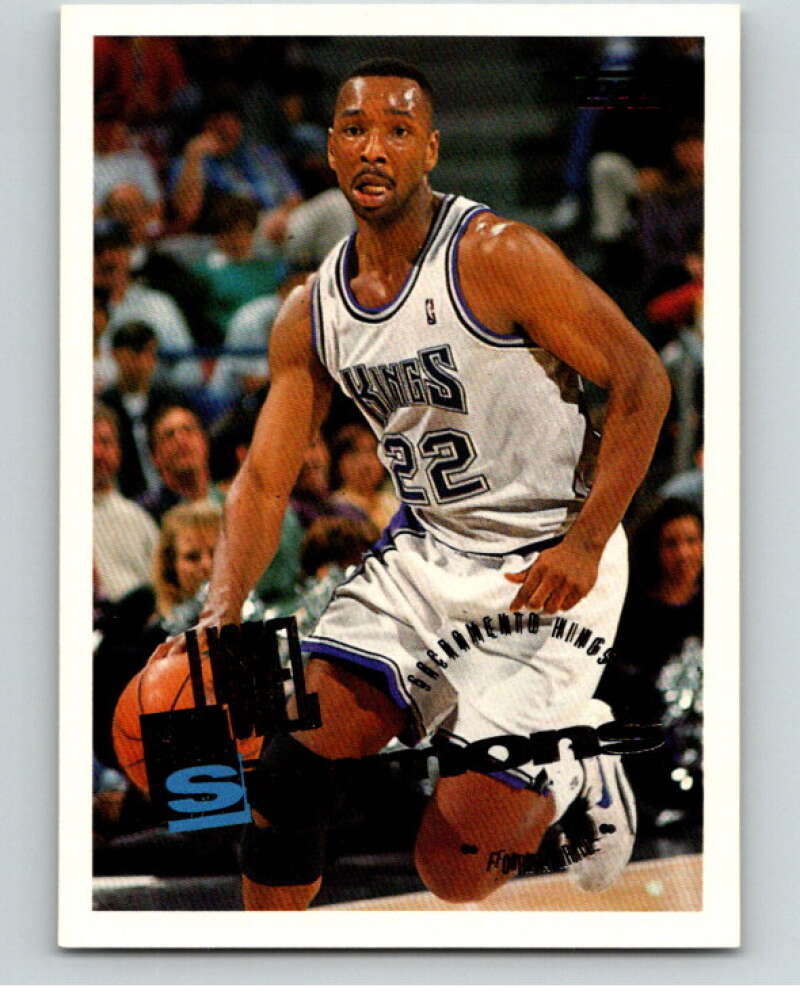 1995-96 Topps NBA #134 Lionel Simmons Sacramento Kings V70210 Image 1