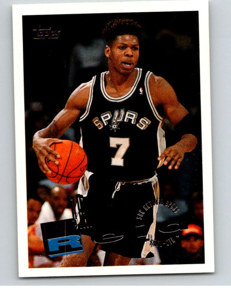 1995-96 Topps NBA #147 J.R. Reid San Antonio Spurs V70235 Image 1