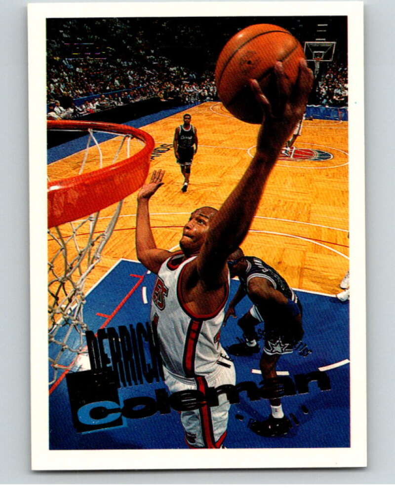 1995-96 Topps NBA #149 Derrick Coleman New Jersey Nets V70239 Image 1