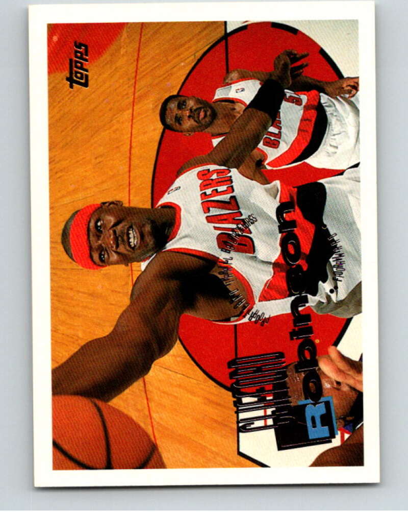 1995-96 Topps NBA #151 Clifford Robinson Portland Trail Blazers V70246 Image 1