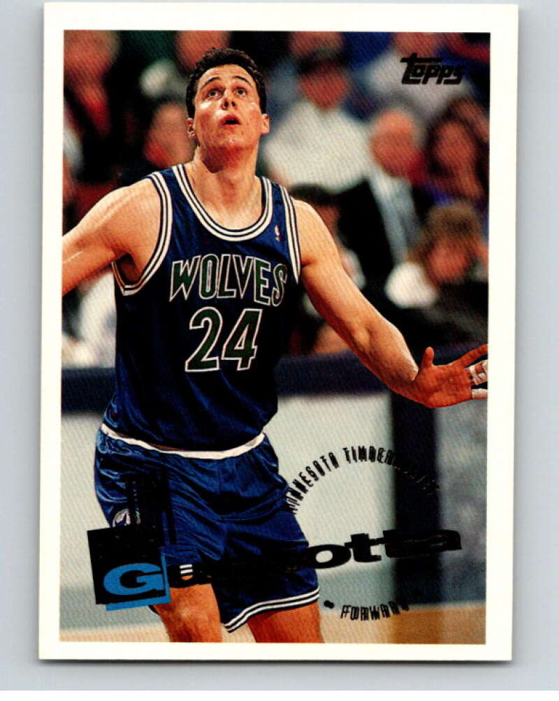 1995-96 Topps NBA #162 Tom Gugliotta Minnesota Timberwolves V70257 Image 1
