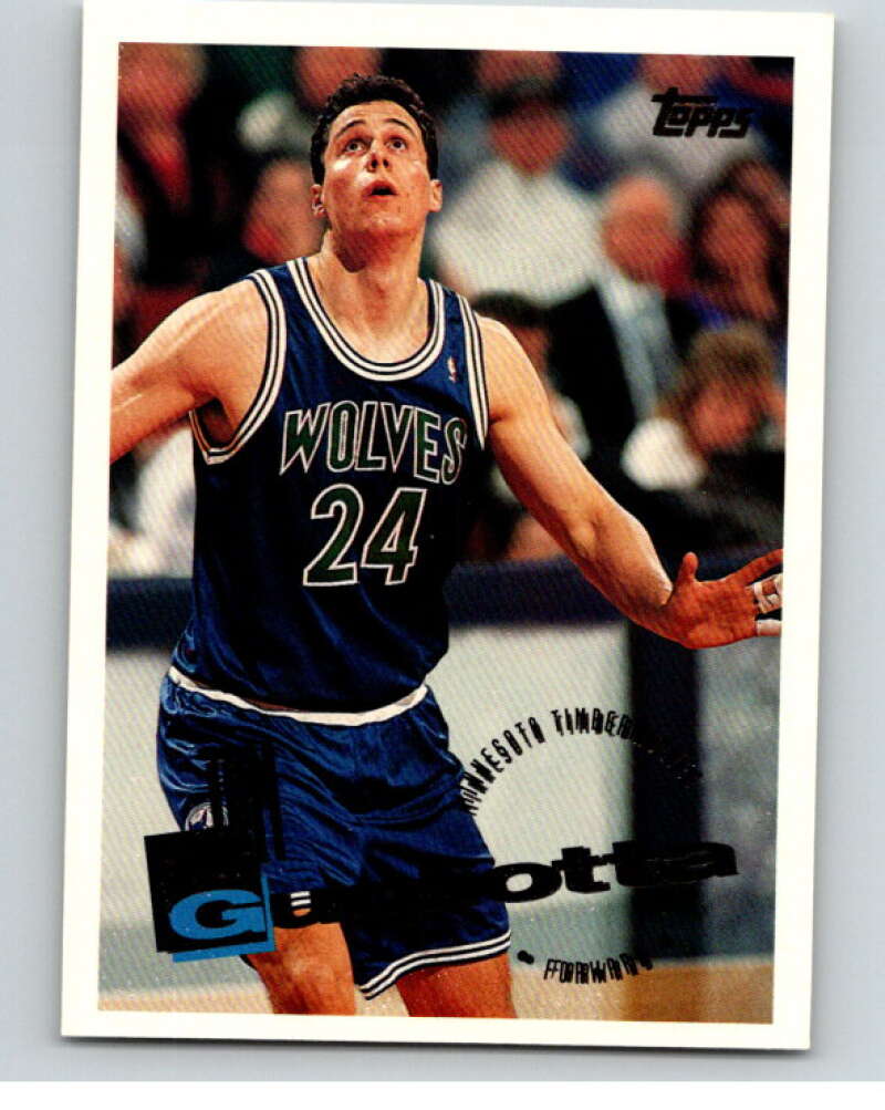 1995-96 Topps NBA #162 Tom Gugliotta Minnesota Timberwolves V70258 Image 1