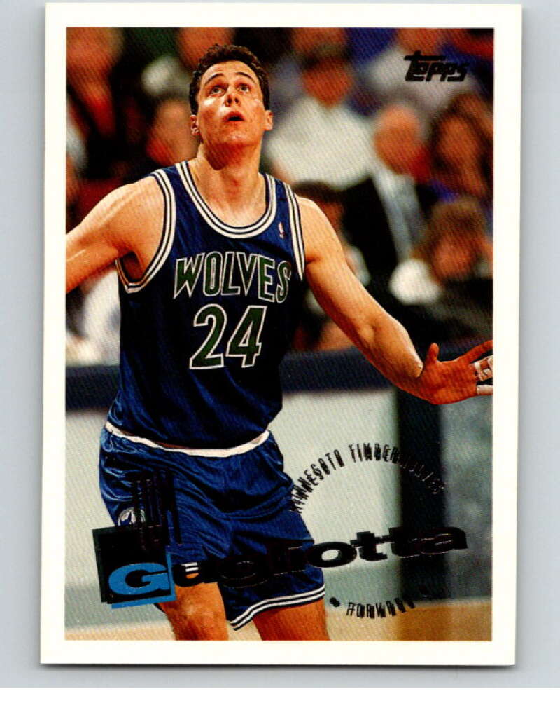 1995-96 Topps NBA #162 Tom Gugliotta Minnesota Timberwolves V70259 Image 1