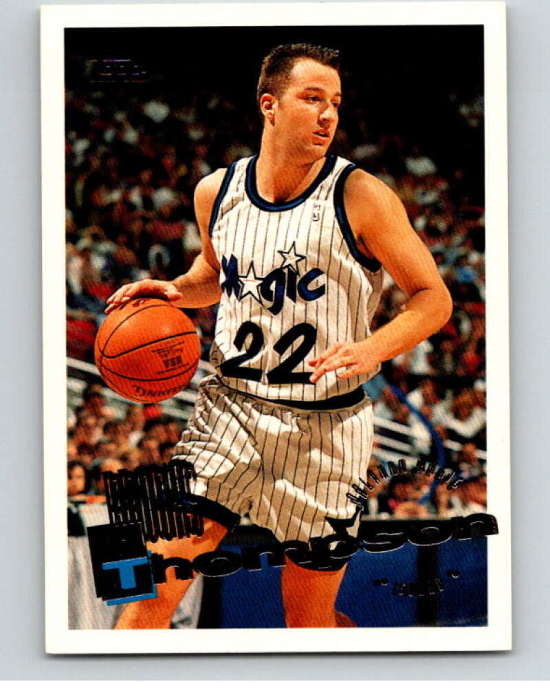1995-96 Topps NBA #165 Brooks Thompson Orlando Magic V70262 Image 1