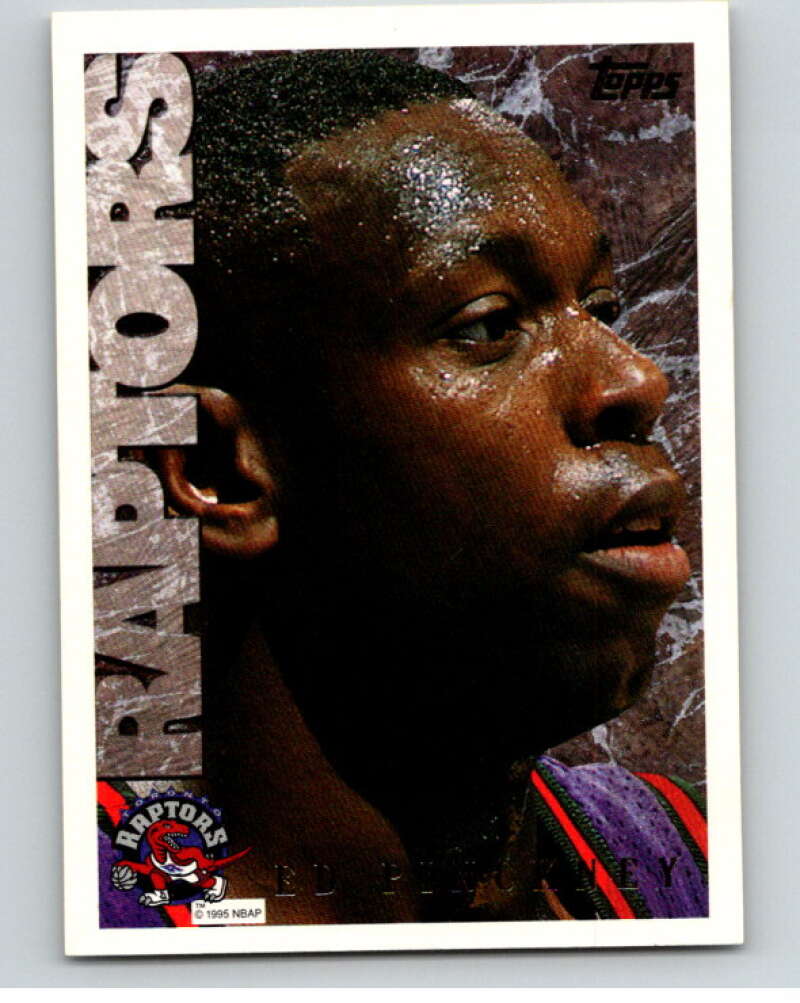 1995-96 Topps NBA #167 Ed Pinckney Toronto Raptors V70266 Image 1