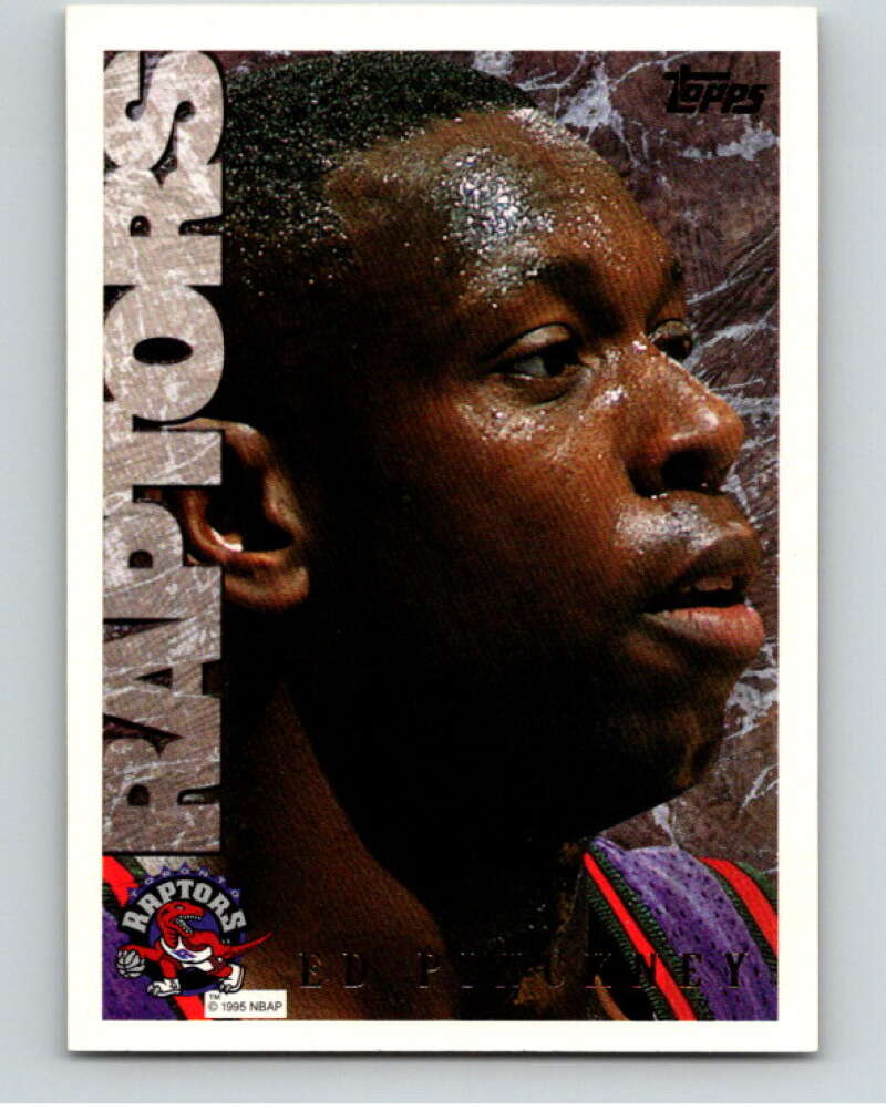 1995-96 Topps NBA #167 Ed Pinckney Toronto Raptors V70267 Image 1
