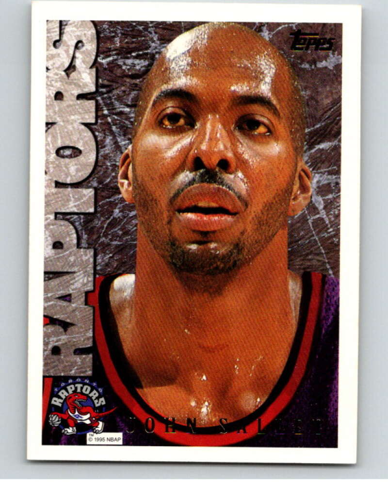 1995-96 Topps NBA #169 John Salley Toronto Raptors V70270 Image 1