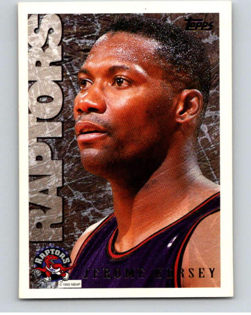 1995-96 Topps NBA #170 Jerome Kersey Toronto Raptors V70272 Image 1