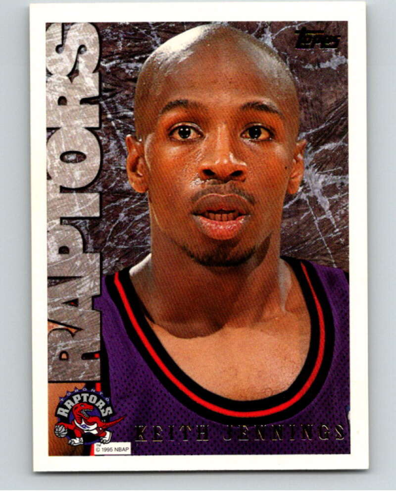 1995-96 Topps NBA #172 Keith Jennings Toronto Raptors V70276 Image 1