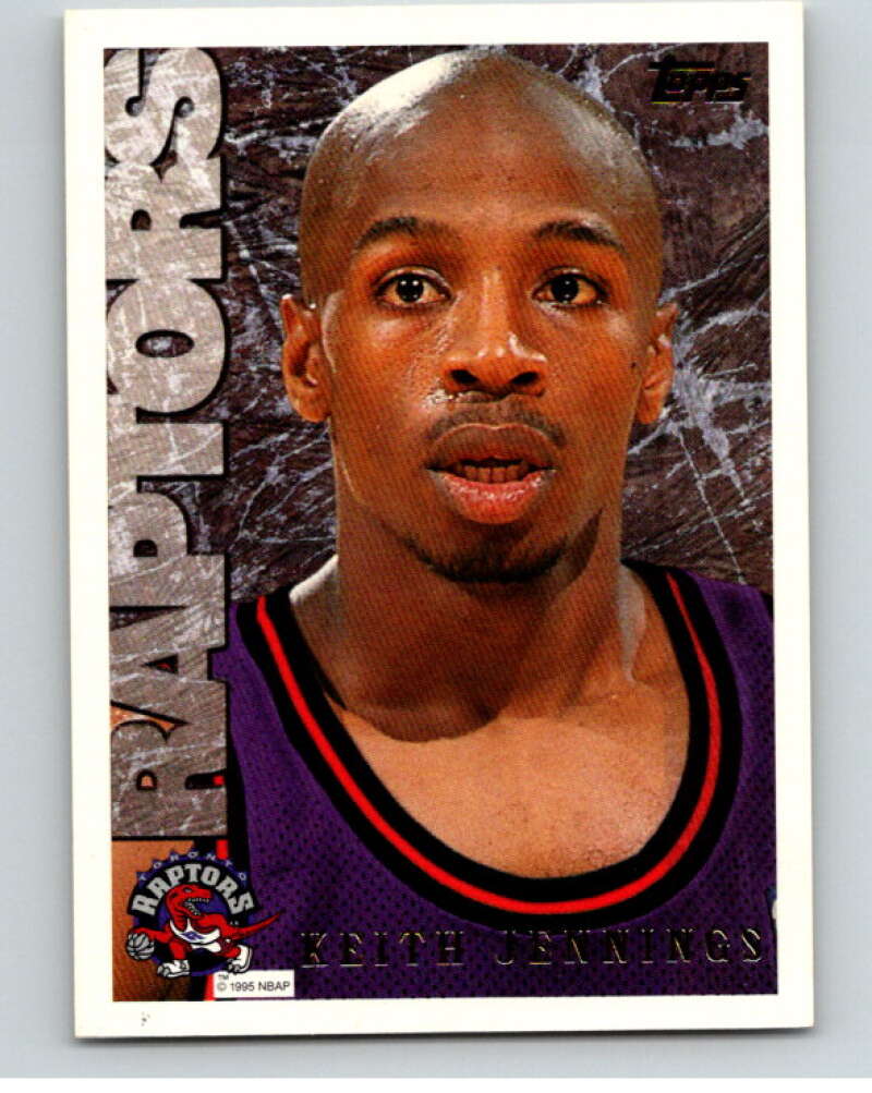 1995-96 Topps NBA #172 Keith Jennings Toronto Raptors V70277 Image 1