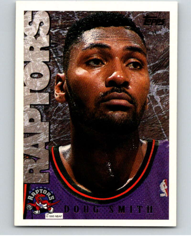 1995-96 Topps NBA #173 Doug Smith Toronto Raptors V70279 Image 1