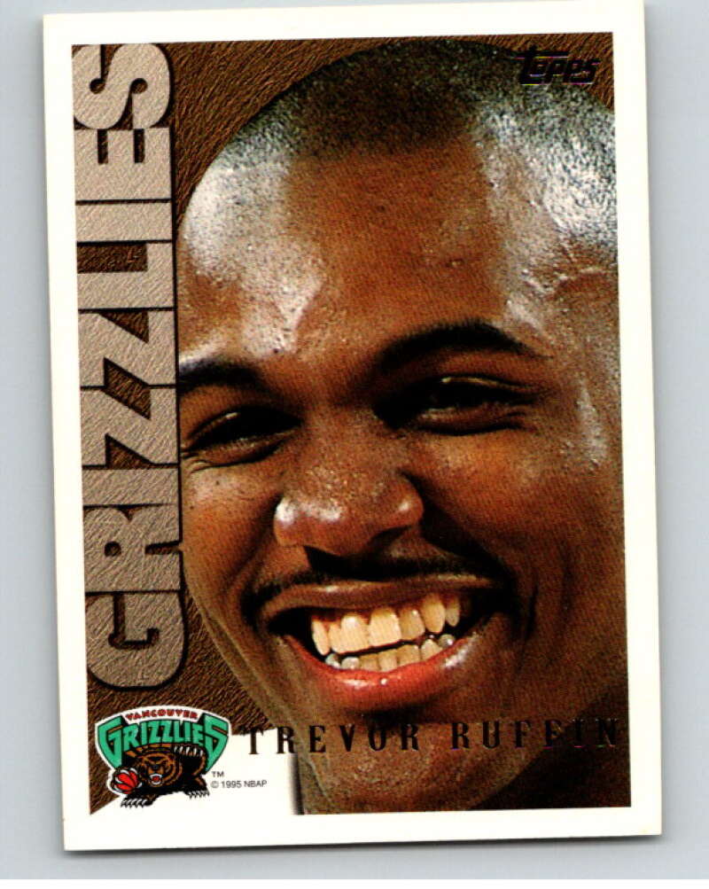 1995-96 Topps NBA #179 Trevor Ruffin Vancouver Grizzlies V70280 Image 1
