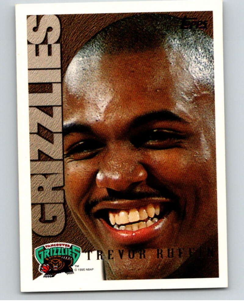 1995-96 Topps NBA #179 Trevor Ruffin Vancouver Grizzlies V70281 Image 1
