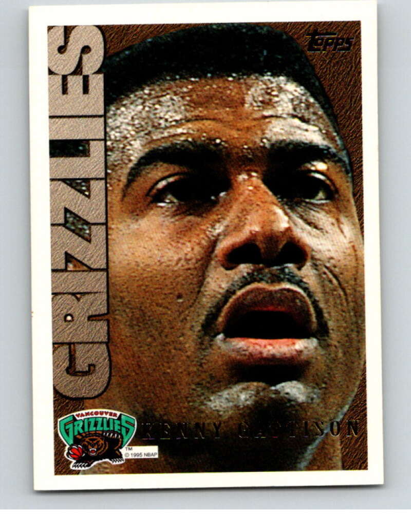 1995-96 Topps NBA #180 Kenny Gattison Vancouver Grizzlies V70282 Image 1
