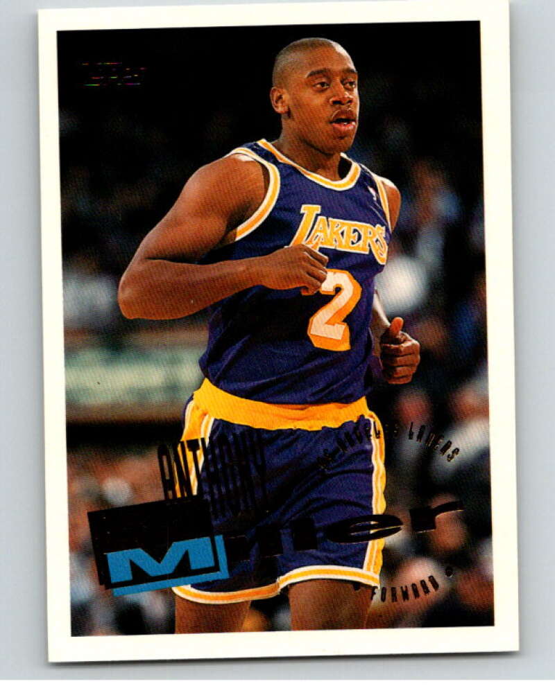 1995-96 Topps NBA #187 Anthony Miller Los Angeles Lakers V70301 Image 1