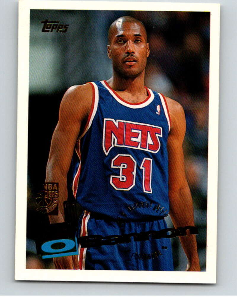 1995-96 Topps NBA #188 Ed O'Bannon RC Rookie New Jersey Nets V70305 Image 1